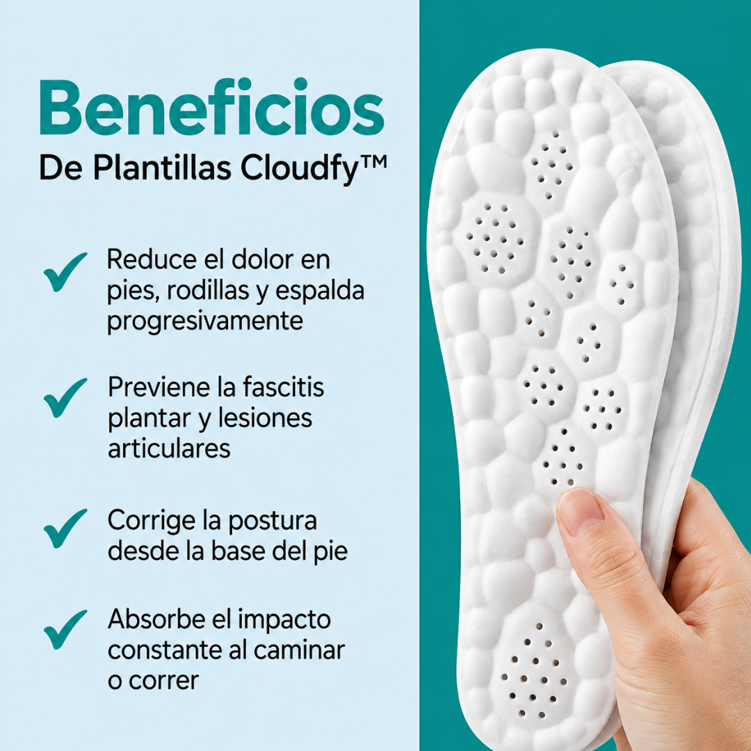 Cloudfy™ - La sensación de caminar sobre nubes